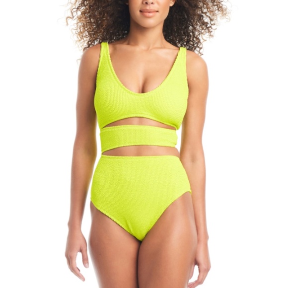 Bar Iii Other - NWT Bar Iii Women's Cut-Out One-Piece Swimsuit,Sunny Lime, NWT
